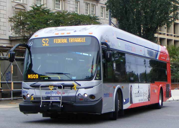 WMATA Metrobus New Flyer DE42LFA 6474